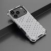For iPhone 17 Pro Case Honeycomb Shape Shockproof PC+TPU Phone Cover