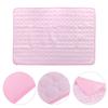 Summer Cotton Pet Dog Cat Breathable Mat Cooling Bed Sleeping Pad Pink(50x40cm)