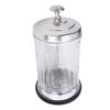 Barber Jar High Borosilicate Glass High Capacity Barbershop Soaking Jar with Lift Basket for Manicure Tools