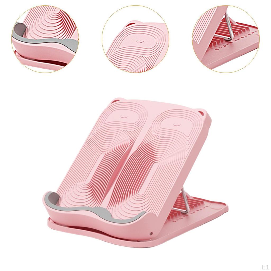 Waden-Dehnbrett 12 Stufen Verstellbar Bein Knöchel Übung Tragbar Fitness für