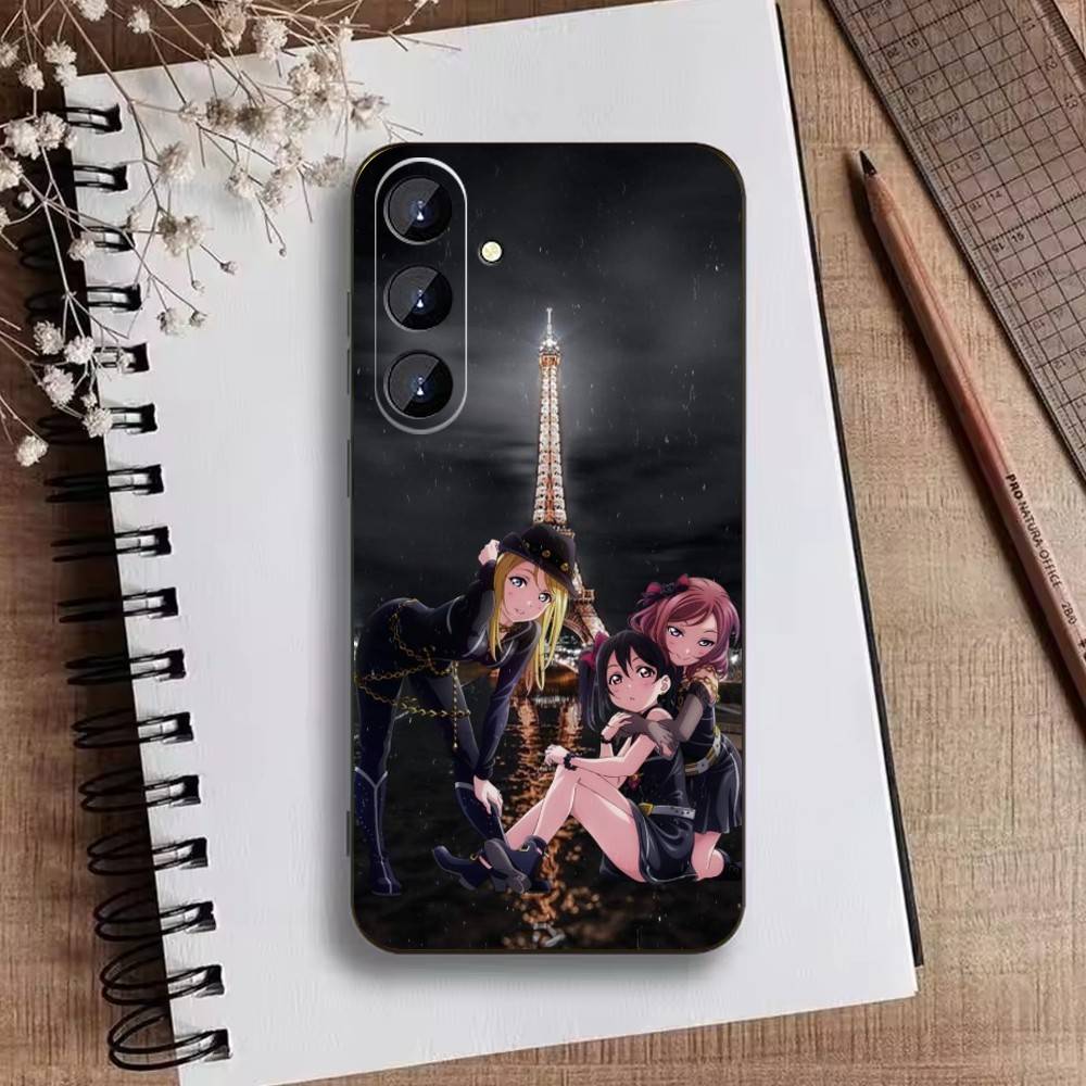 Love Live Asaka Karin Phone Case For Samsung Galaxy A73,A21s,A22,A31,A52,A53,A71,A41Soft Black Shell