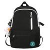 Schoolbag Casual Middle School Student Schoolbag 1011 New Korean Version Simple and Versatile Travel Backpack Trendy Couple Backpack