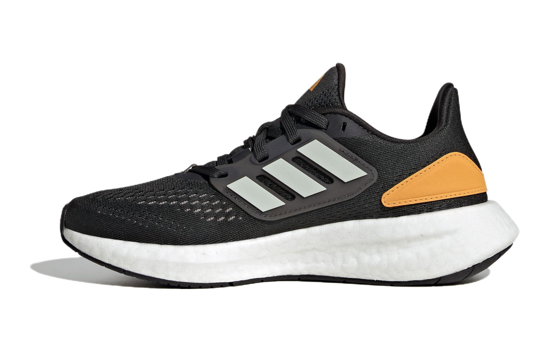 adidas Pureboost 22 J  Carbon Wonder Silver Yellow  IF5544 36