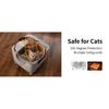 F6 Self-Cleaning Litter Box - Open-Top Automatic Cat Litter Box with Odor Control, Safety Features, and Easy Maintenance