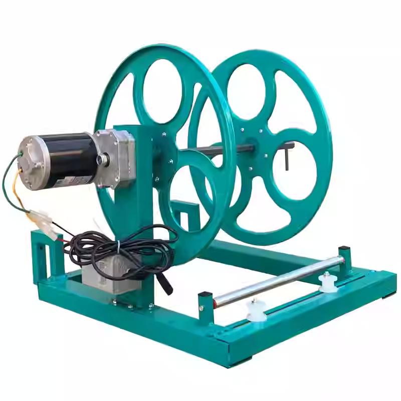 Автоматическая электрическая катушка для шланга для сельскохозяйственного орошения (48В/60В) с катушкой для капельной ленты.