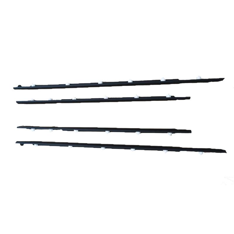 4Pcs Window Glass Seal Strip 75710-60021 For Toyota Land Cruiser LC80 FZJ80 LX450 1990-1998 Weatherstrip Seal Belt Moulding Trim