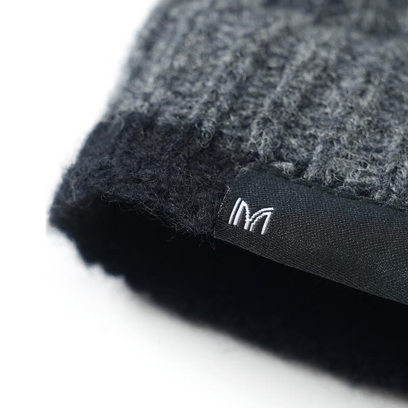 JIUMU Men's Wool Knit Winter Gloves