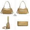 Full-Grain Underarm Hobo Bag - Elevated Sophisticati Crossbody for Women, Cvertible Shoulder Sling Handbag 24hr Carryall