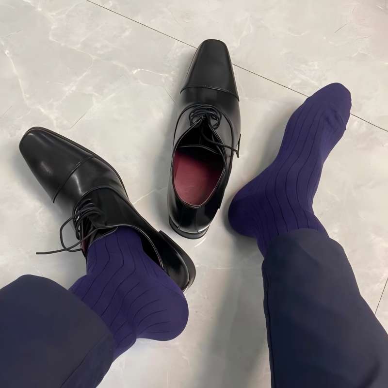 New Business Leather Dress Shoes Men Office Shoes Men'S Lace Up Wedding Oxford Shoes British Style  Para Hombre Size38 45