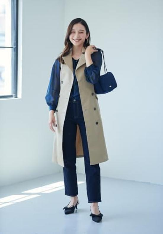 Kitamura Corduroy Fabric Small Semi-Shoulder Bag D-0499 Pink 72721