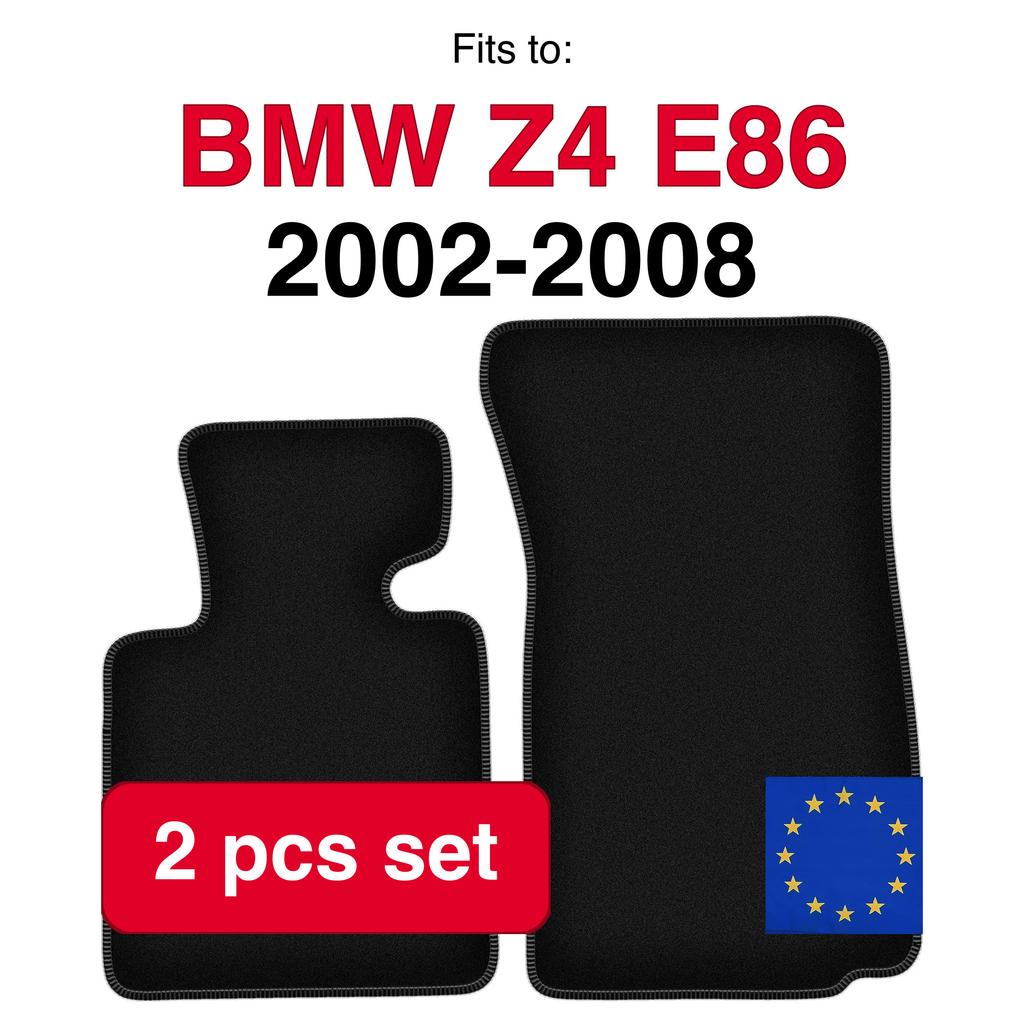 Basic Velour Car Mats, For Bmw Z4 E85 Cabrio (2002-2008)