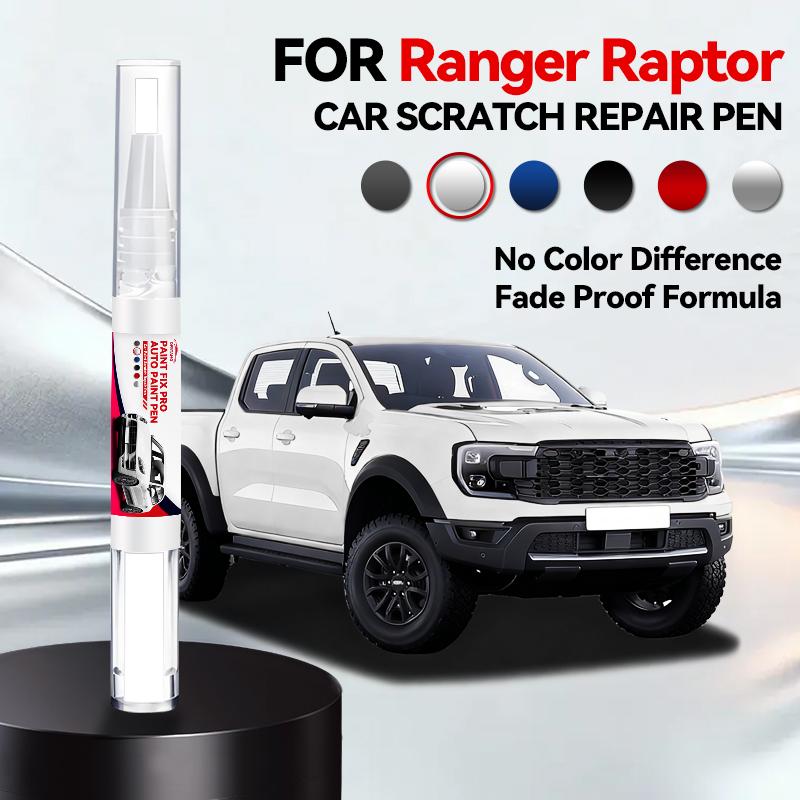 

Car Paint Repair Pen For Ford Ranger Raptor Paint Repair Pen Touch Up Scratch Remover DIY Auto Accessories Black White Blue перлина білого кольору