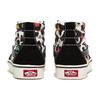 Vans Comfycush Sk8-Hi Высокие Повседневные Кеды для Скейта Унисекс Черные Белые VN0A7TNOBML