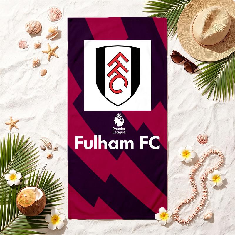 Fulham Fc (41) Soft Beach Towel Stylish Beach Pool Towel for Summer Seaside Vacation Travel