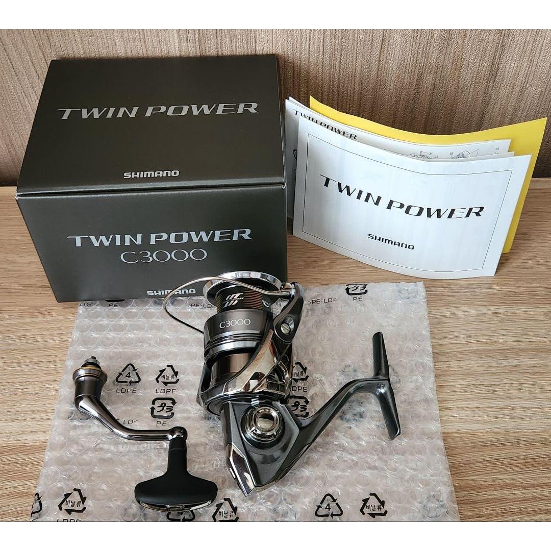 Used NewShimano 24 Twin Power C3000 Spinning Reel