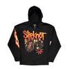 Slipknot Unisex hettegenser med full glidelås for voksne