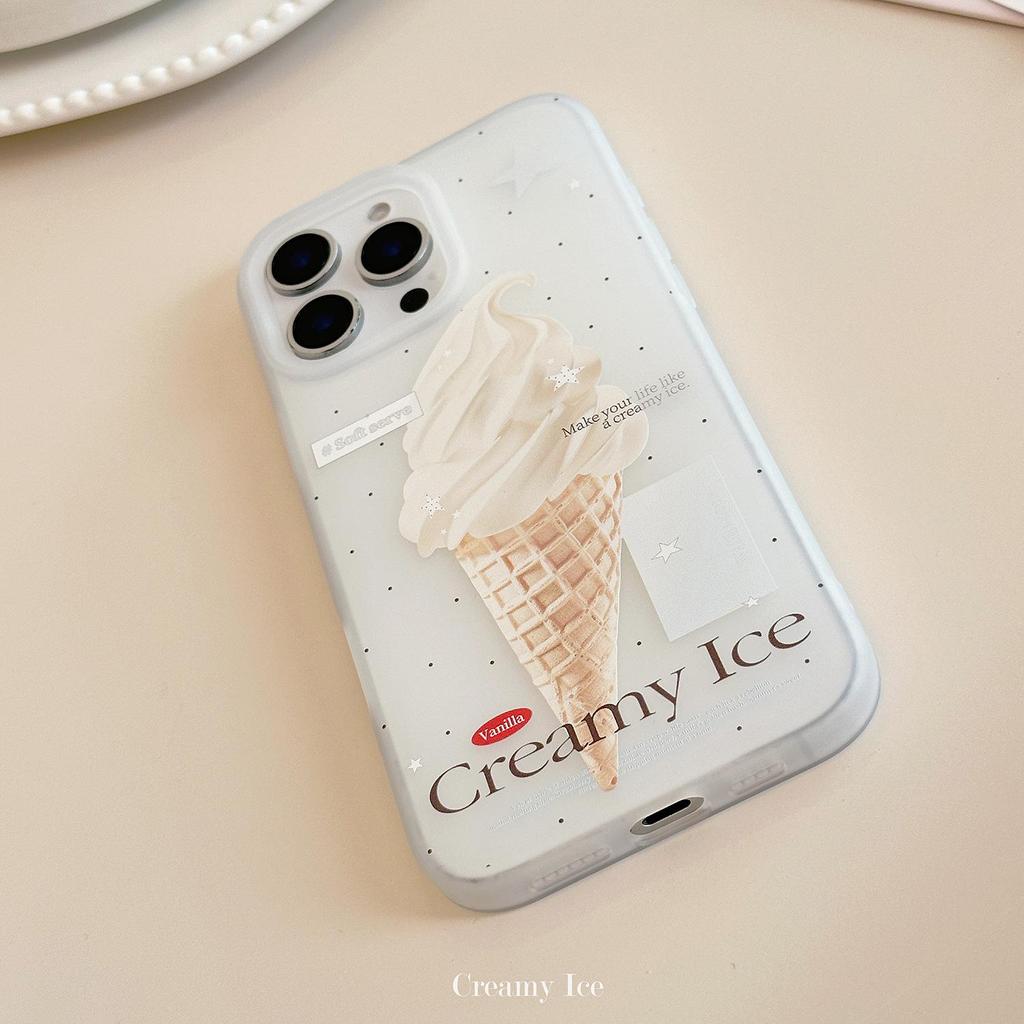 Creative Ice Cream Phone Case for Apple Phones