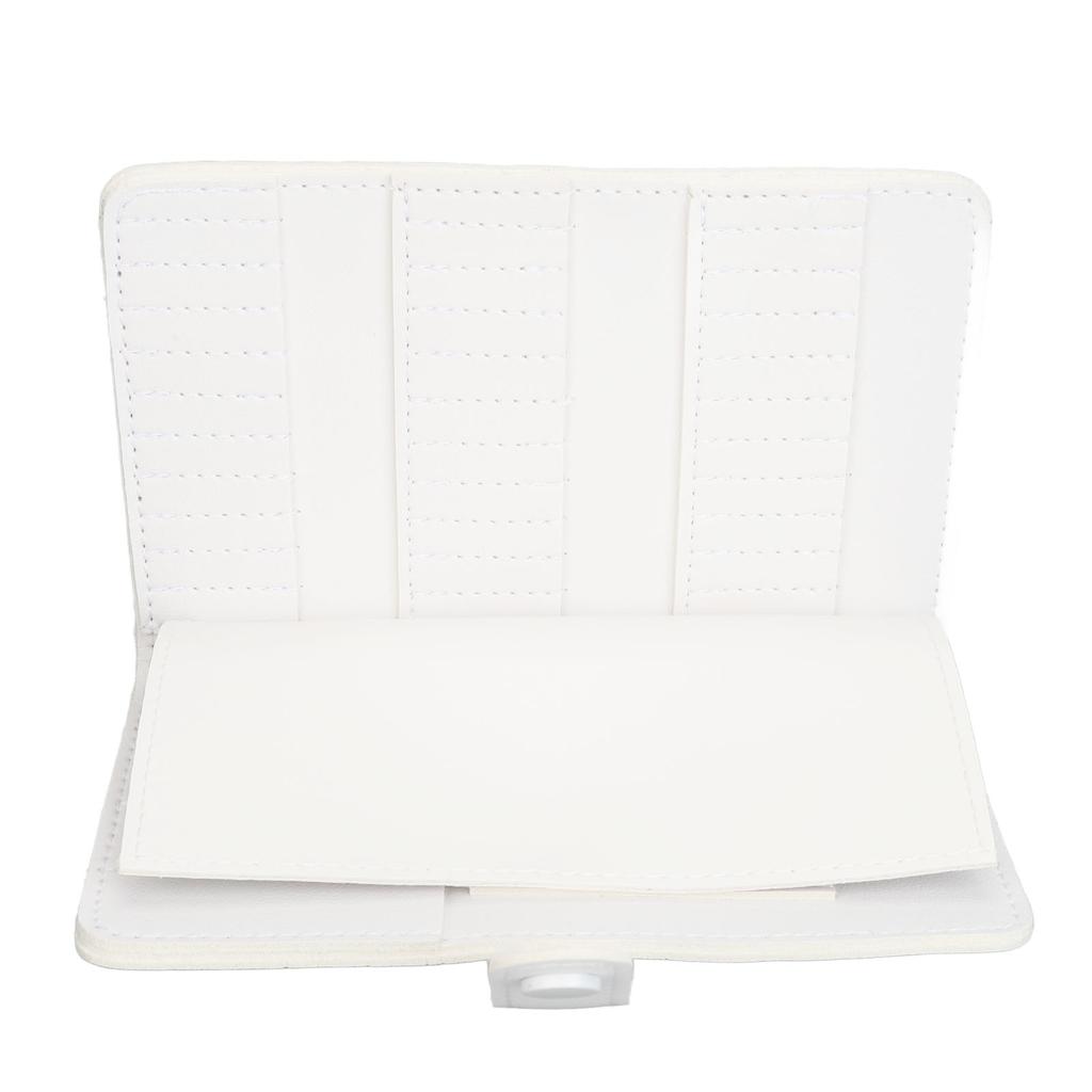 Nail Drill Bits Organizer Bag Storage 37 Slots Portable Multi Functional Manicure Drill Bits Wallet Bag for Dead Skin