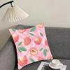 fruit print Cushion Cover Reversible Plush Pillow Cover – For car, sofa, bedroom, perfect as a gift.