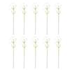 Gypsophila Fake Floral Bouquet 10Pcs Artificial Flowers Bendable Stems Floral For Wedding Party Vase Table Centerpiece Decor