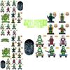 Ksz 723 Ninja Turtles Dafengqi Novelty Miniature Building Blocks Toy Abs Plastic Diy Export Type