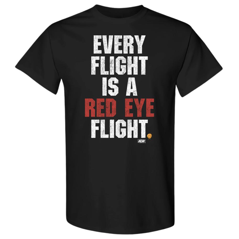 TOP FLIGHT  RED EYE AEW Official TShirt Unisex T-Shirt XXL