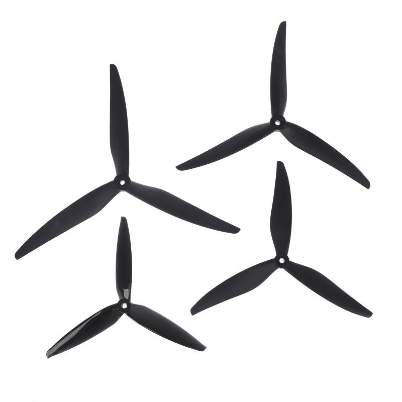 3-Blade Propellers Low Noise Quick Release Long Lifespan Props for Daily Drone Flight Spare Accessories