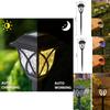 Solarbetriebene LED-Gartenleuchte mit wasserdichtem Design für die Außendekoration