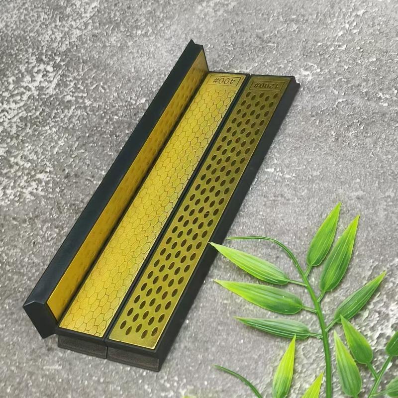 Zlatá barva Prémiové diamantové brousky-Špičkové brousky pro nože nůžky Náhradní kámen