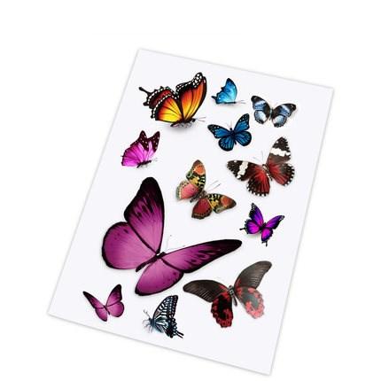 

3D Car Stickers Beautiful Butterfly Personality Creative Waterproof DIY Decals Removable Automobiles Motorcycle Car Accessories