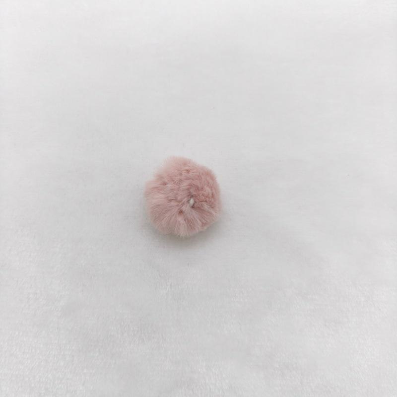 Dostupný: 3mm pompony z umělé králičí srsti jako doplňky pro náušnice, čepice, pokrývky hlavy, DIY řemesla a přívěsky na klíče.