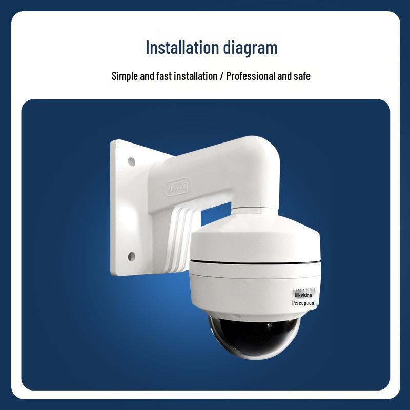 ZSX-1272 Aluminum Alloy Dome Wall Mount Bracket for Model 1272-110 Camera