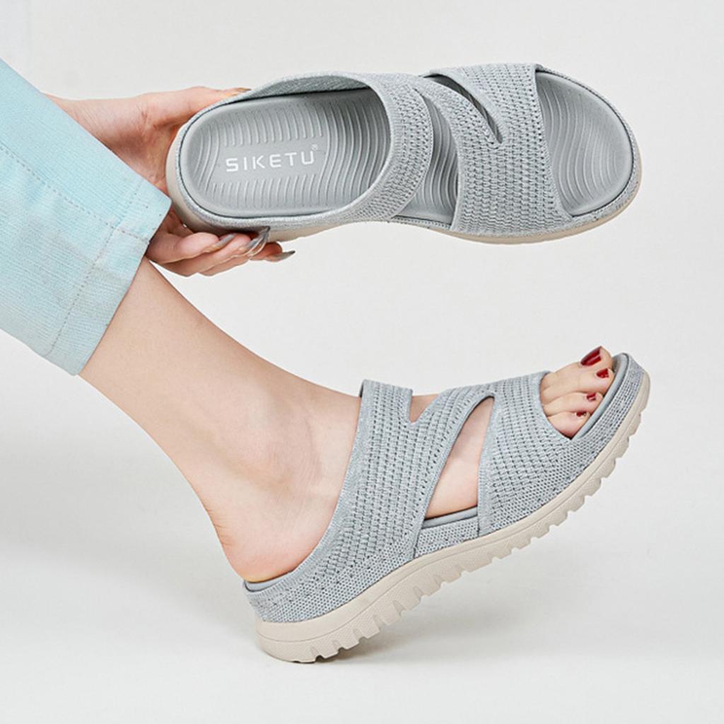 Summer Sandals Women'S Sports And Leisure Sandal Hollow Thick Bottom Womens Slippers For Holdiay Beachwear Sandalias Mujer