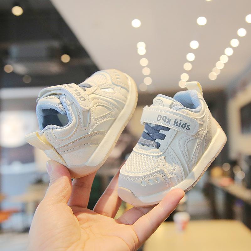 

Baby Walking Shoes for Boys, Soft-bottomed Girls Shoes with Good Breathability and Functionality 20 синій