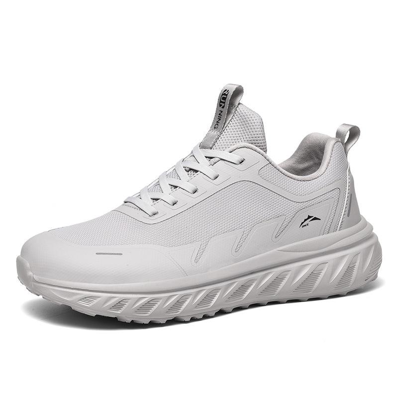 Large size lightweight wide head casual sports shoes new fly-woven mesh men's shoes fat feet fat barefoot running shoes