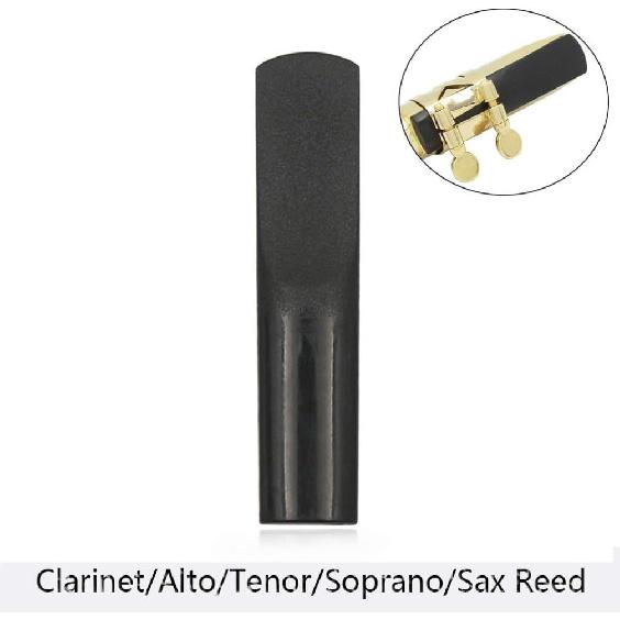 2pcs Clarinet Reeds 2.5 Strength Resin Woodwind Reed Accessory for Alto Clarinet
