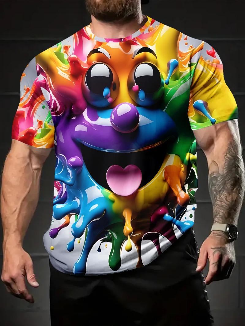 Men s Happy Face T-Shirt S