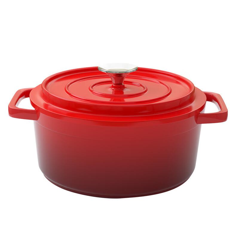 Triceratops Non-Stick Cast Iron Enamel Stew Pot