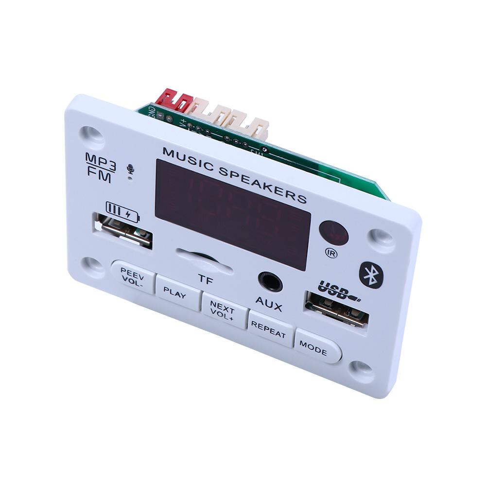 Remote Control 6V 12V Amplifier Board Bluetooth 5.0 Audio Module MP3 Decoding Board Car Player