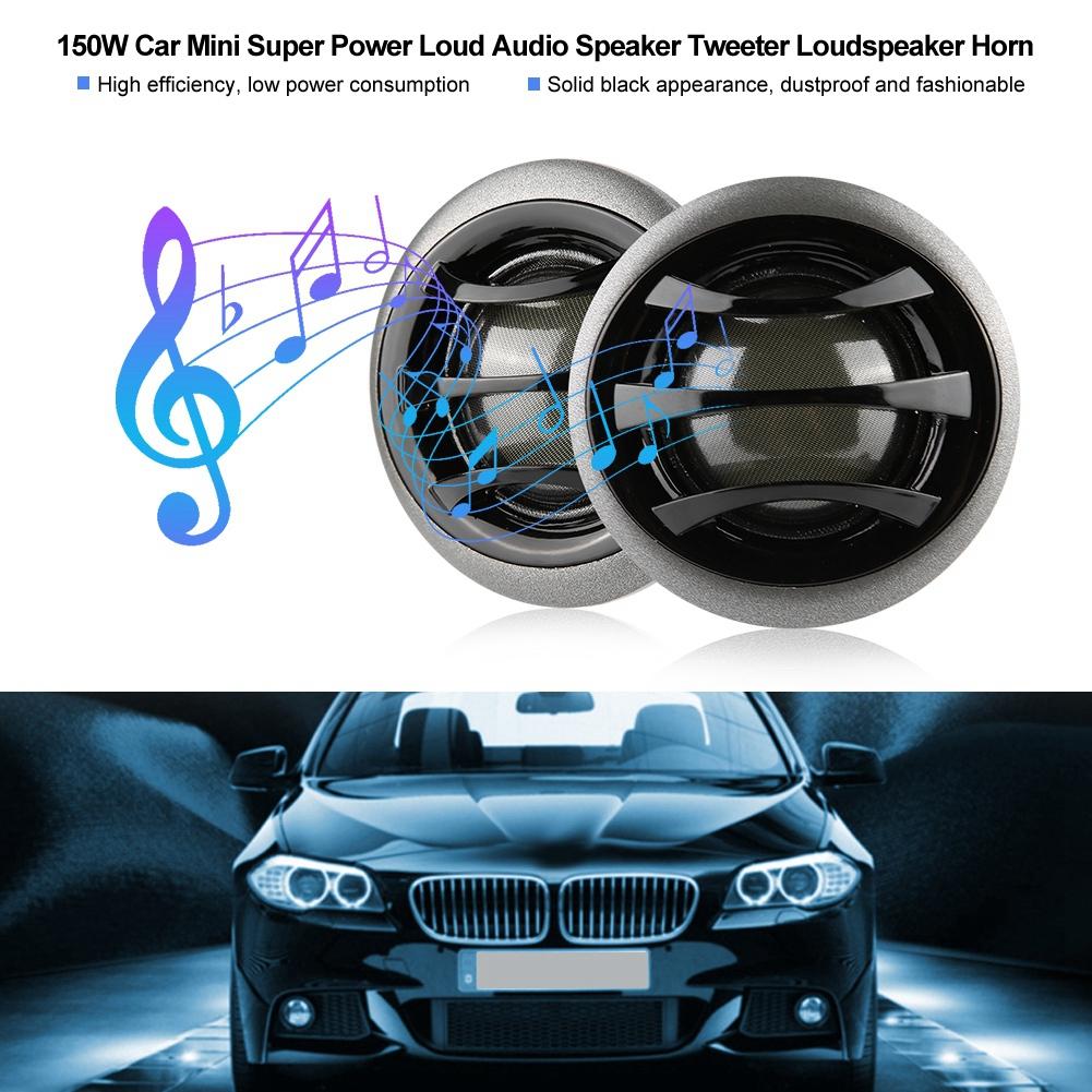 150W Car Mini Super Power Loud Audio Speaker Tweeter Loudspeaker Horn