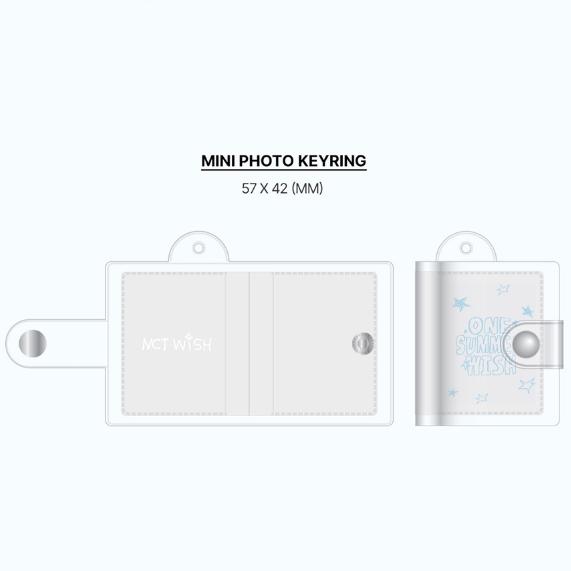 Pre-order NCT WISH The 1st Photo Exhibition ONE SUMMER WISH Mini Photo Key Ring