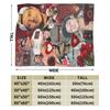 PLK French Rapper Photo Blankets Super Soft Funny Plush Throw Blanket For Home Decor Airplane Travel Flannel Bedspread Bed Cover