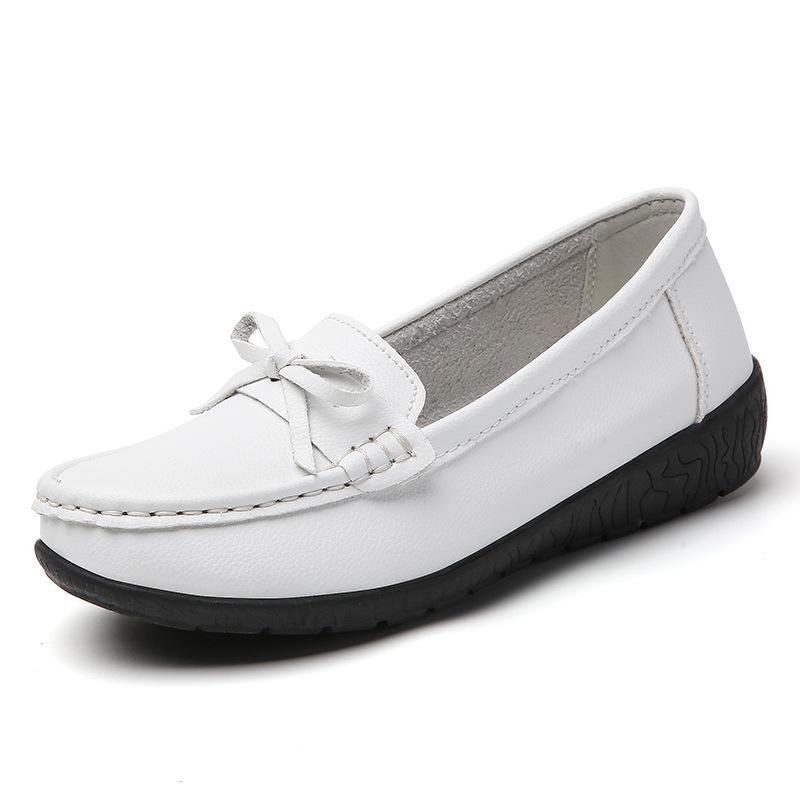 2024 Spring & Fall Women's Casual Flat Nurse Loafers with Tendon Sole