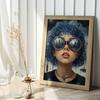Futuristic Portrait Poster