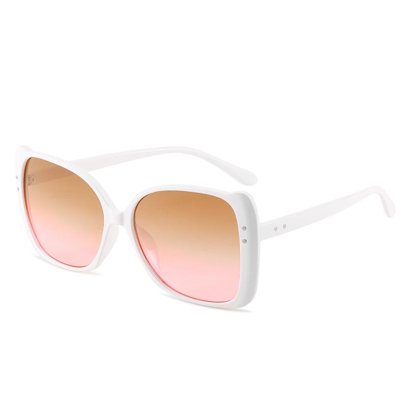 Sunglasses, Large-Frame Square Glasses, Personalized Street Sunglasses For Women