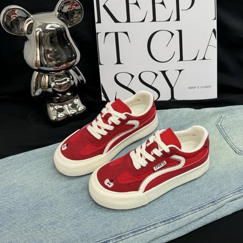 6 Candy Color Women's New Spring Versatile Sports Casual Shoes Retro Style Shoes Soft-soled Shoes