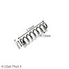 10pcs Watch Spring Precision Small Spring Strap Button Springs Wire Diameter 0.12-0.15MM