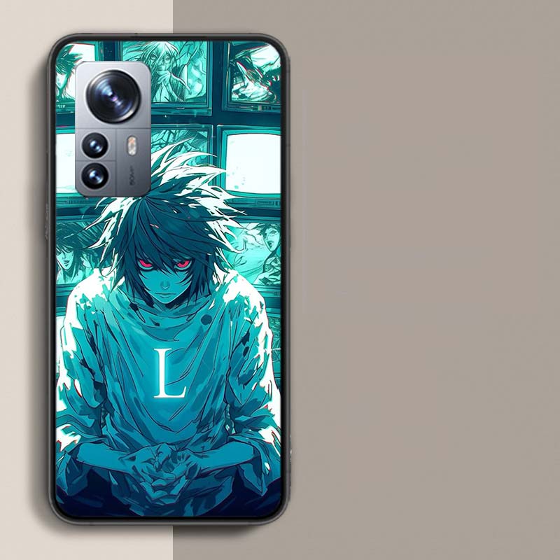 

Чехол для телефона с аниме Deth Note Лайт Ягами для Redmi Note 15 Pro 5G 14 13 12 Pro Plus 11 11T 11E 11S 10 Pro 10S 9 9S Cover Cell Cle Redmi Note 12 Pro 5G