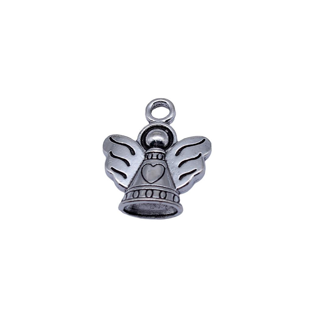 Angel Charms Alloy Fairy Pendants For Religious Holiday Jewelry Making
