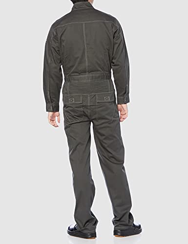 [COCOS Nobuoka] 860 Waterproof Pocket Coverall, Charcoal, 5L